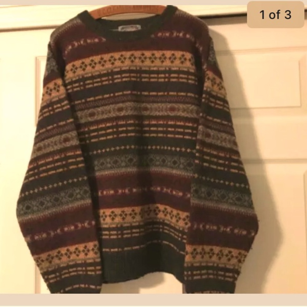 Shaver Lake Patterned Sweatshirt (large)